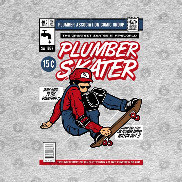 The Plumber by Dark Planet Tees